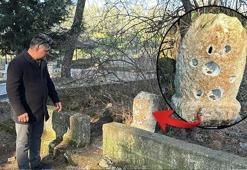 Alan hayır görmez! 200 yıllık adak taşı çalındı: Muhtardan hırsıza şoke eden uyarı