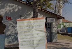 Eskişehir'de kan donduran olay! İlkokul kapısına tehdit mektubu bıraktı