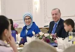 Emine Erdoğan'dan devlet himayesindeki çocuklarla iftar programına ilişkin paylaşım