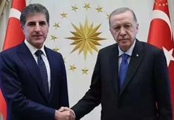 Cumhurbaşkanı Erdoğan IKBY Başkanı Neçirvan Barzani ile görüştü