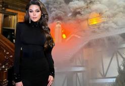 Riva’daki evinde yangın çıkan Aslıhan Karalar yaşadığı dehşeti anlattı
