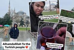 Dünya Türklerin misafirperverliğini konuşuyor! Tek başına iftar yapan İngiliz genci ikrama boğdular: 'Türkler tanıdığım en güzel insanlar..."