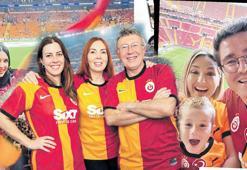 Galatasaray’ın Liverpool zaferini ünlüler tribünden izledi
