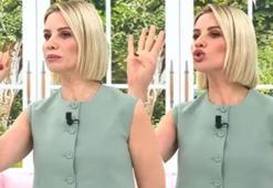 Esra Erol 'Uluslararası Yardım İşareti'ni programda uygulamalı gösterdi ve önemini anlattı