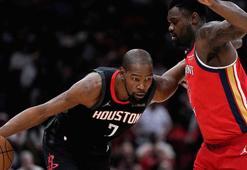 Alperen'siz Rockets'a galibiyeti Kevin Durant getirdi