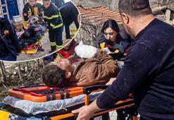 Buğday deposunda çifte facia! Bir kardeş göçük altında, diğerinin parmakları koptu