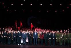 Cumhurbaşkanı Erdoğan, 'Şüheda 1915' tiyatro oyununu izledi