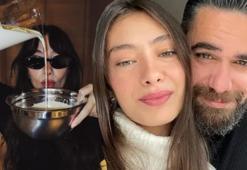 Neslihan Atagül mutfakta bir ilke imza attı! 'Yaptığım pasta kadar güzel bayram dilerim'