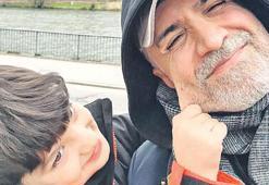 Özcan Deniz ve Kuzey'den bayram selfiesi! Baba-oğulun mutluluğu