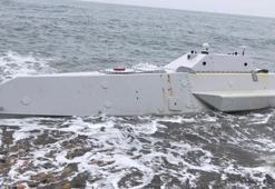 Ordu'da sahilde insansız deniz aracı bulundu
