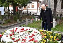 MHP Genel Başkanı Bahçeli, Muhsin Yazıcıoğlu'nun kabrini ziyaret etti