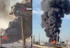 ABD'nin Teksas eyaletindeki petrol rafinerisinde şiddetli patlama
