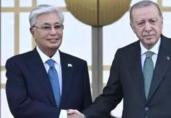Cumhurbaşkanı Erdoğan, Kasım Cömert Tokayev ile görüştü