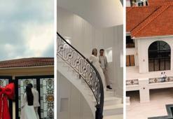 Lüks paylaşımlarıyla gündeme gelen fenomen Özlem Öz yeni malikanesini gösterdi