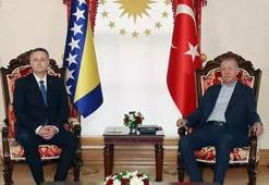 Cumhurbaşkanı Erdoğan, Becirovic'i resmi törenle karşıladı