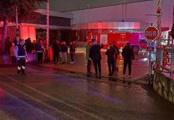 Kocaeli'de raf imalatı yapılan fabrikada yangın çıktı