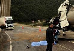 Gaziantep’te tankerler kafa kafaya çarpıştı:1 ölü, 1 yaralı