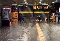İstanbul’da su baskını! Mecidiyeköy alt geçidi göle döndü