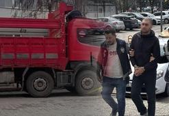 Kırmızı kamyonlu 'eski sevgili' dehşeti! Hem kamyonu çaldı hem bilgisayarı