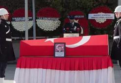 Şehit polis Mustafa Aydın için İstanbul Emniyet Müdürlüğü'nde tören