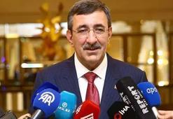 Cumhurbaşkanı Yardımcısı Yılmaz Azerbaycan'da: Milli gelirler büyüyor artıyor