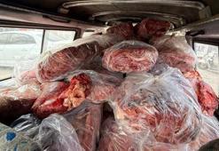 Gaziantep'te mide bulandıran görüntü! 1,6 ton sakatat imha edildi
