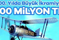 100. yılda büyük ikramiye: 100 milyon TL
