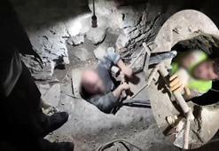 Ahşap binada "köstebek" operasyonu: 5,5 metre kazıp üzerlerine kapıyı kilitlediler!