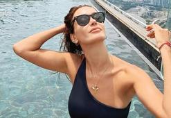 Gizem Barlak'ın yoga yolculuğu! Rotayı Singapur'a çevirdi