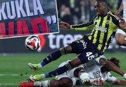 Beşiktaş'ta penaltı tepkisi devam ediyor! Stadyuma dev pankart