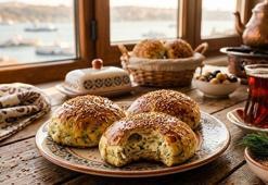 Dışı kıyır kıyır içi yumuşacık labneli dereotlu poğaça tarifi! Çay saatlerinin yeni favorisi olacak
