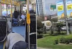 İsrail Konsolosluğu önünde çatışma: İETT otobüsüne de kurşun isabet etti