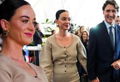 Katy Perry'den sevgilisi Justin Trudeau'ya aşk dolu bakış!