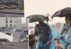 İstanbul'da dolu sürprizi! Dakikalar içinde beyaza döndü