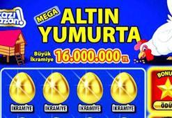 Altın Yumurta! Kazı Kazan'dan 16 milyon TL kazanmak ister misiniz?