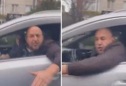 Trafik magandası dehşeti! ‘Çocuğum var’ diyen kadının aracını parçaladı