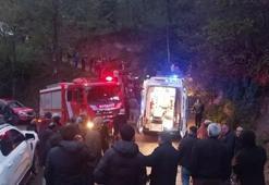 Uçuruma yuvarlanan araçta Esra Öğretmen ve babası hayatını kaybetti