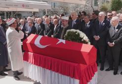 Eski TBMM Başkanı Hüsamettin Cindoruk son yolculuğuna uğurlandı