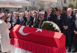 Eski TBMM Başkanı Hüsamettin Cindoruk son yolculuğuna uğurlandı