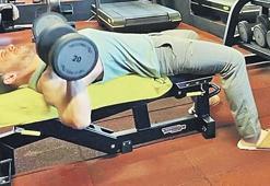 Ayağının tozuyla spora! 'Antrenman yapmam şart'