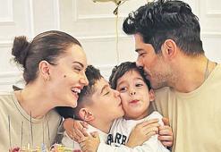 Burak Özçivit ile Fahriye Evcen'in oğlu 7 yaşında!
