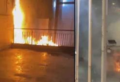 Taksim Metro İstasyonu'nda asansörde yangın