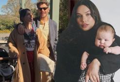 Taze anne Beste Kökdemir'den aile pozu! Paylaşımına beğeni yağdı