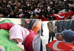 Kahramanmaraş’taki saldırıda hayatını kaybedenler son yolculuğuna uğurlandı