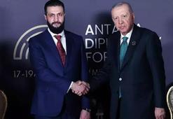 Cumhurbaşkanı Erdoğan, Suriye Cumhurbaşkanı Şara ile görüştü
