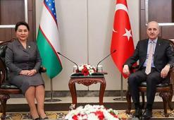 TBMM Başkanı Kurtulmuş, Özbekistan Senatosu Başkanı Narbaeva ile görüştü