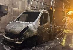 Korkunç yangın! Sabiha Gökçen Havalimanı'nın 2. pistinin altındaki tünelde araç küle döndü