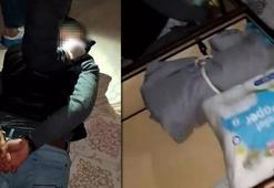 17 yıl kesinleşmiş hapis cezası bulunan firari yakalandı! Bazanın altından çıktı