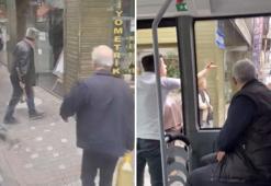 Bursa’da trafikte baltalı dehşet! Otobüs şoförünü böyle tehdit etti