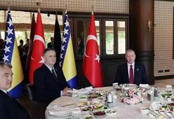 Cumhurbaşkanı Erdoğan, Bosna Hersek heyeti ile görüştü